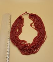 Schöne Mehrreihig Rote Collier